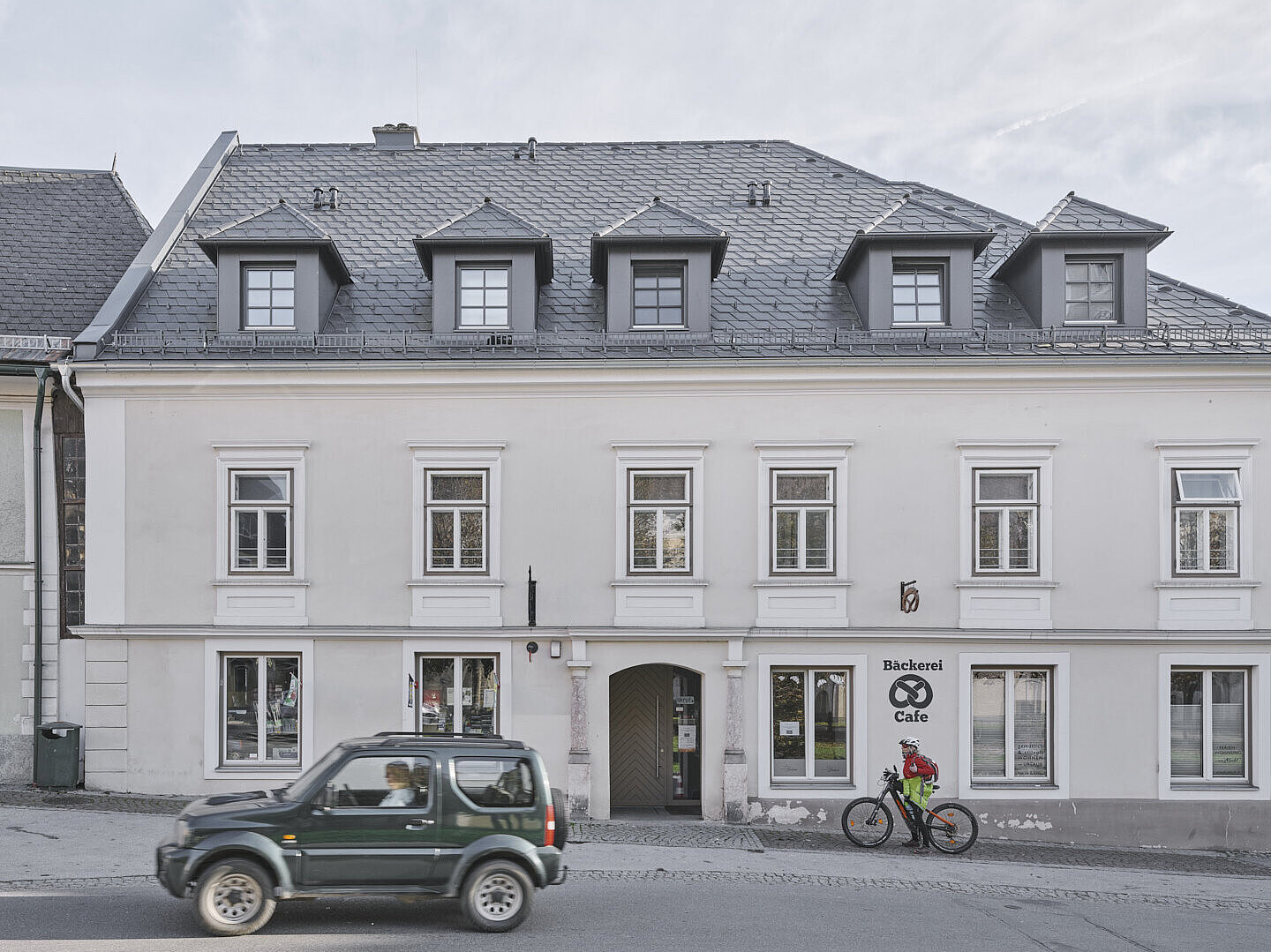 Außenansicht des Fürstenhauses heute Außenansicht des Fürstenhauses heute