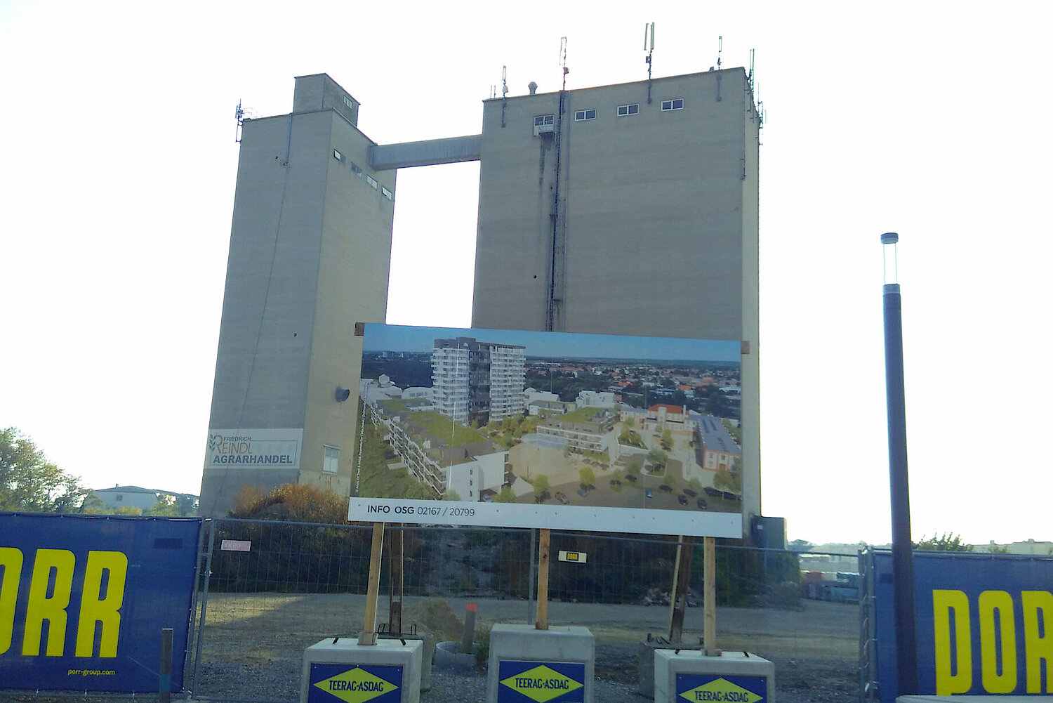 Foto "Vorher" die Erbsenfabrik