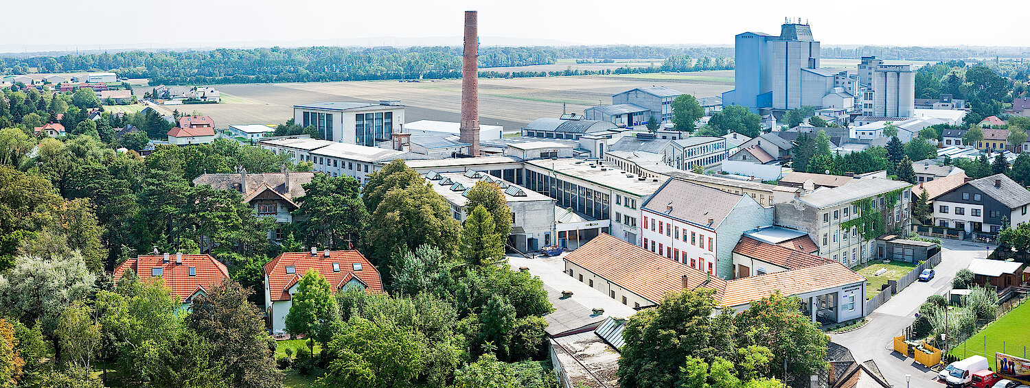 Außenansicht Guntramsdorfer Druckfabrik