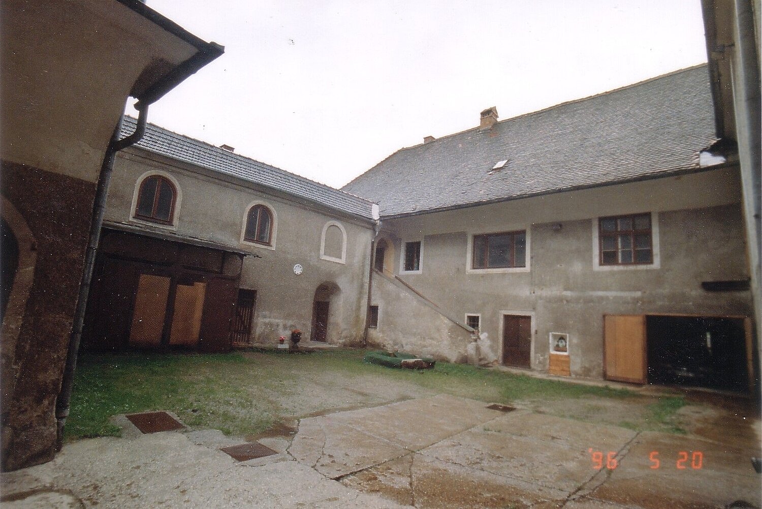 Innenhof des früheren Salzhofes