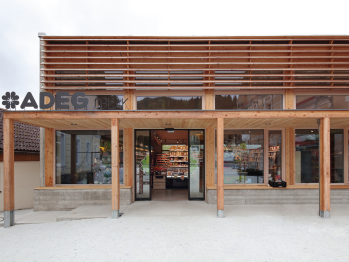 Neu geschaffene Einkaufsmöglichkeit