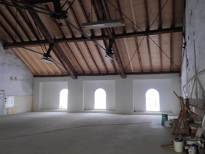 Alter Brauereitrakt vor dem Umbau