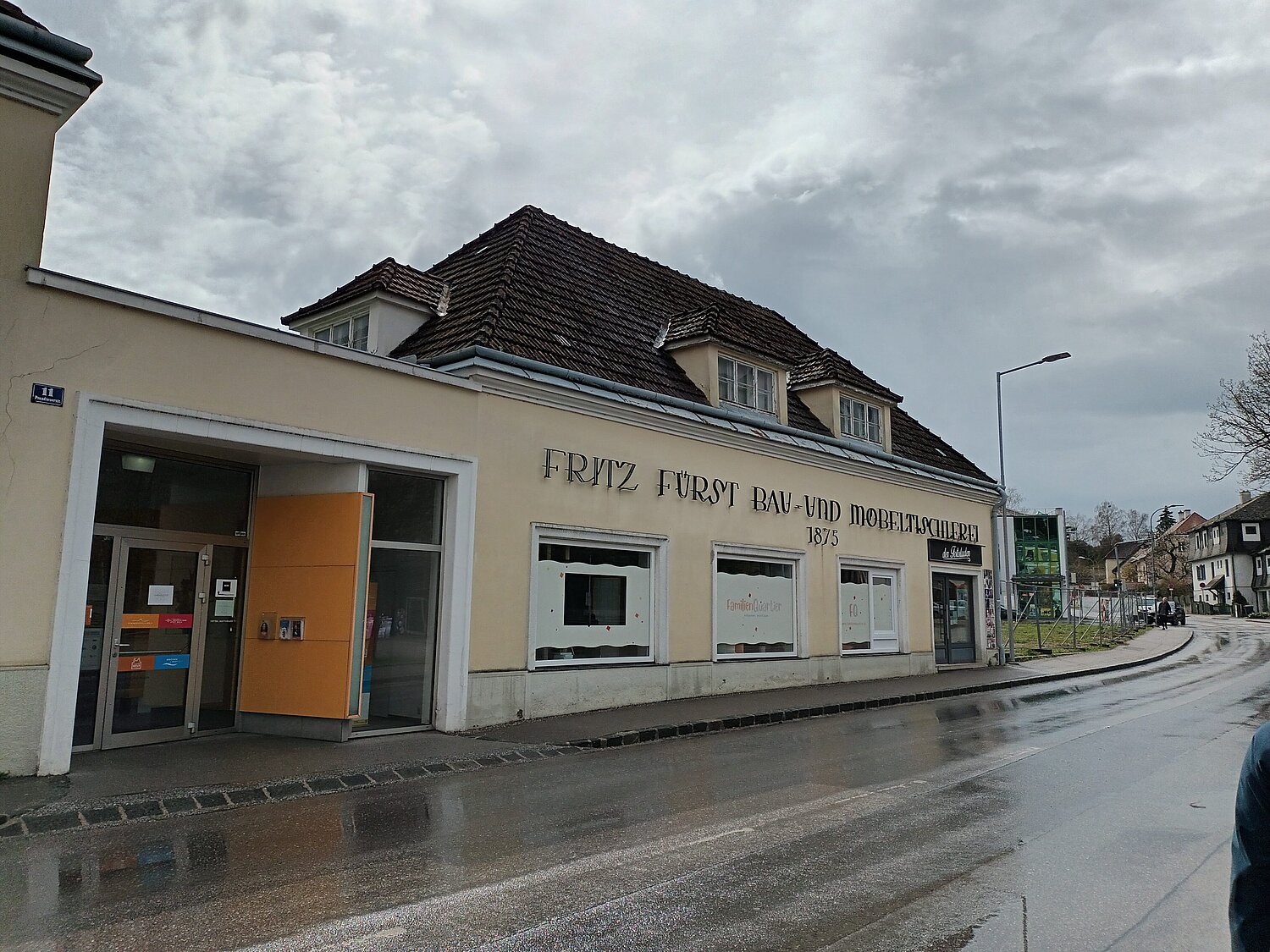 Außenansicht der ehemaligen Großtischlerei in Melk