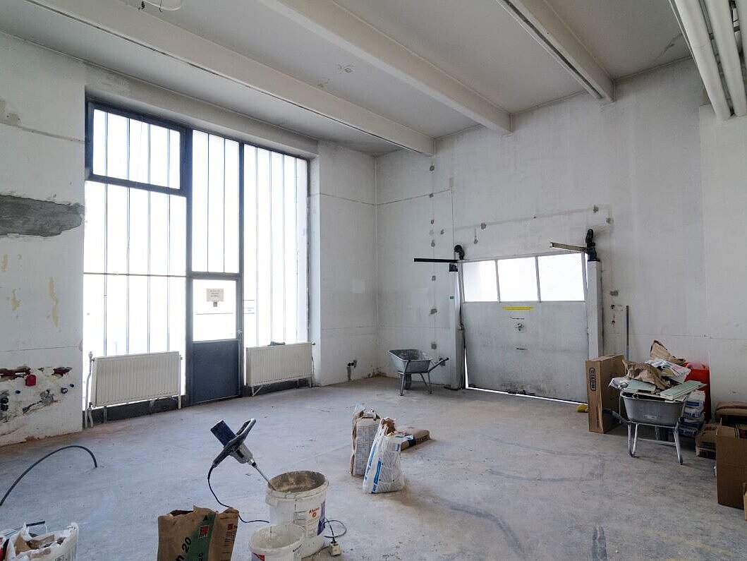 Gewerbehallen vor Sanierung