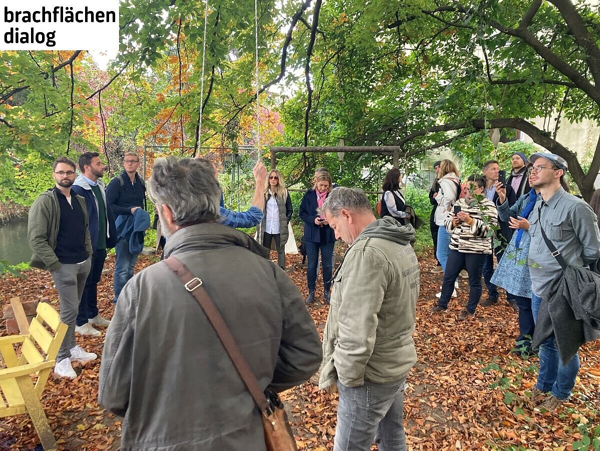 Gruppenfoto am Areal der Rösselmühle