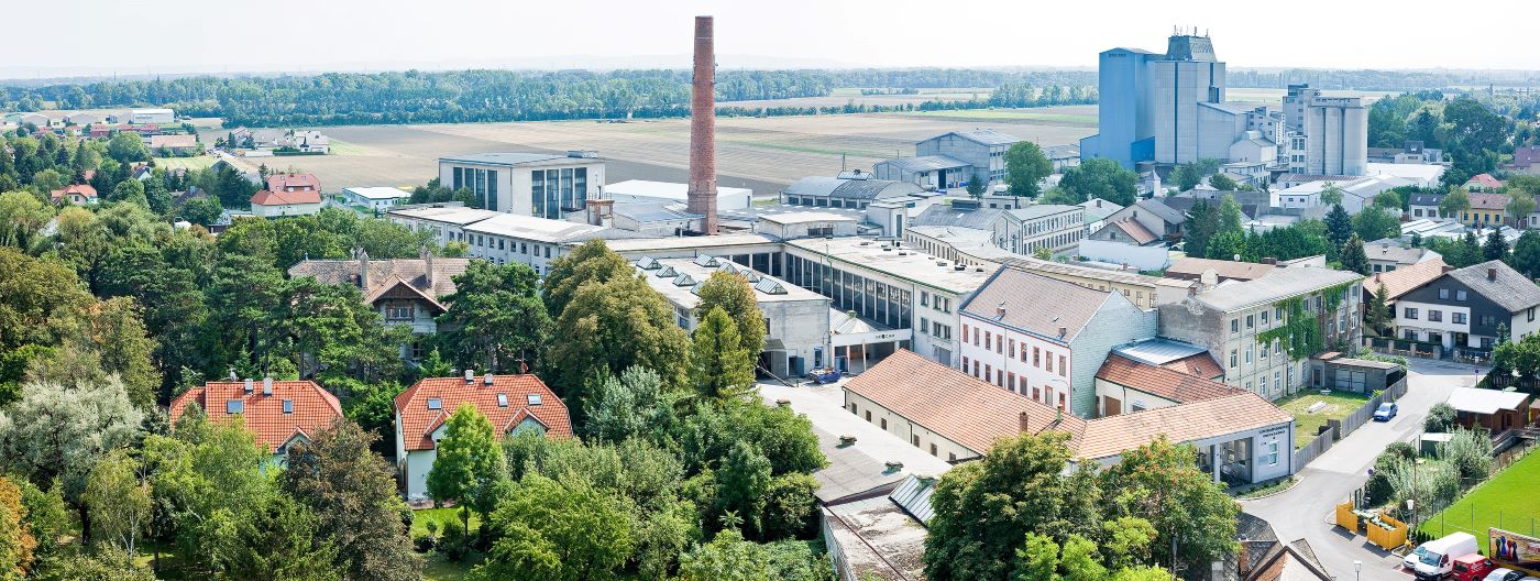 Außenansicht Guntramsdorfer Druckfabrik