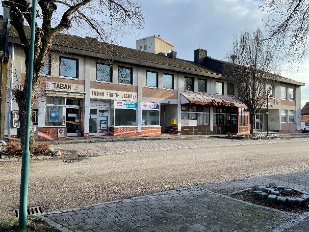 Gebäude vor der Entwicklung Gebäude vor der Entwicklung